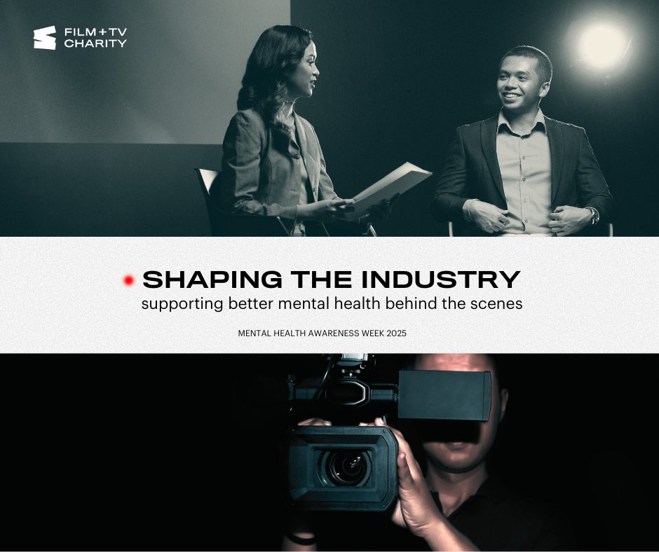 FilmTVCharity's tweet image. ❗ Mental Health in our industry should be a priority. 

✔️ By making structural changes in the workplace, we can foster a supportive environment where everyone’s wellbeing is valued.

✈️   Whether it’s utilising our resources, offering support to others, or advocating for…