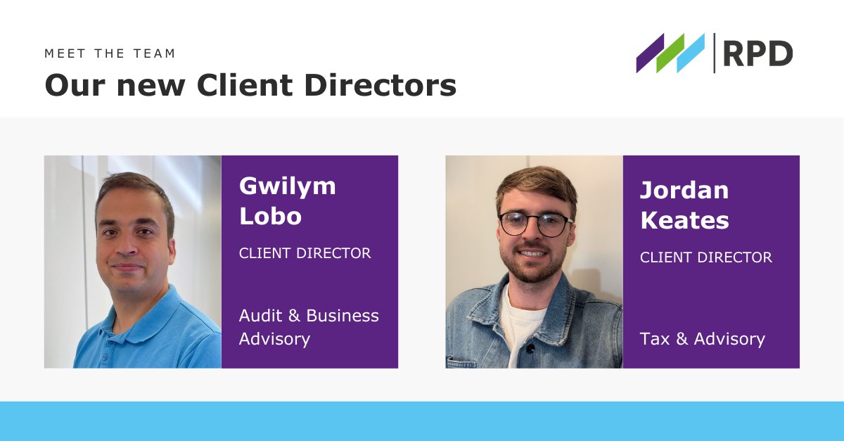 Richard Place Dobson (@rpdcrawley) on Twitter photo Meet Gwilym Lobo and Jordan Keates, two rising stars at RPD ๐
Discover more about their journeys on our website:
๐ง info@placedobson.co.uk
๐ 01293 521191
#LifeAtRPD #TeamSpotlight #AccountingCareers #MeetTheTeam Meet Gwilym Lobo and Jordan Keates, two rising stars at RPD ๐
Discover more about their journeys on our website:
๐ง info@placedobson.co.uk
๐ 01293 521191
#LifeAtRPD #TeamSpotlight #AccountingCareers #MeetTheTeam