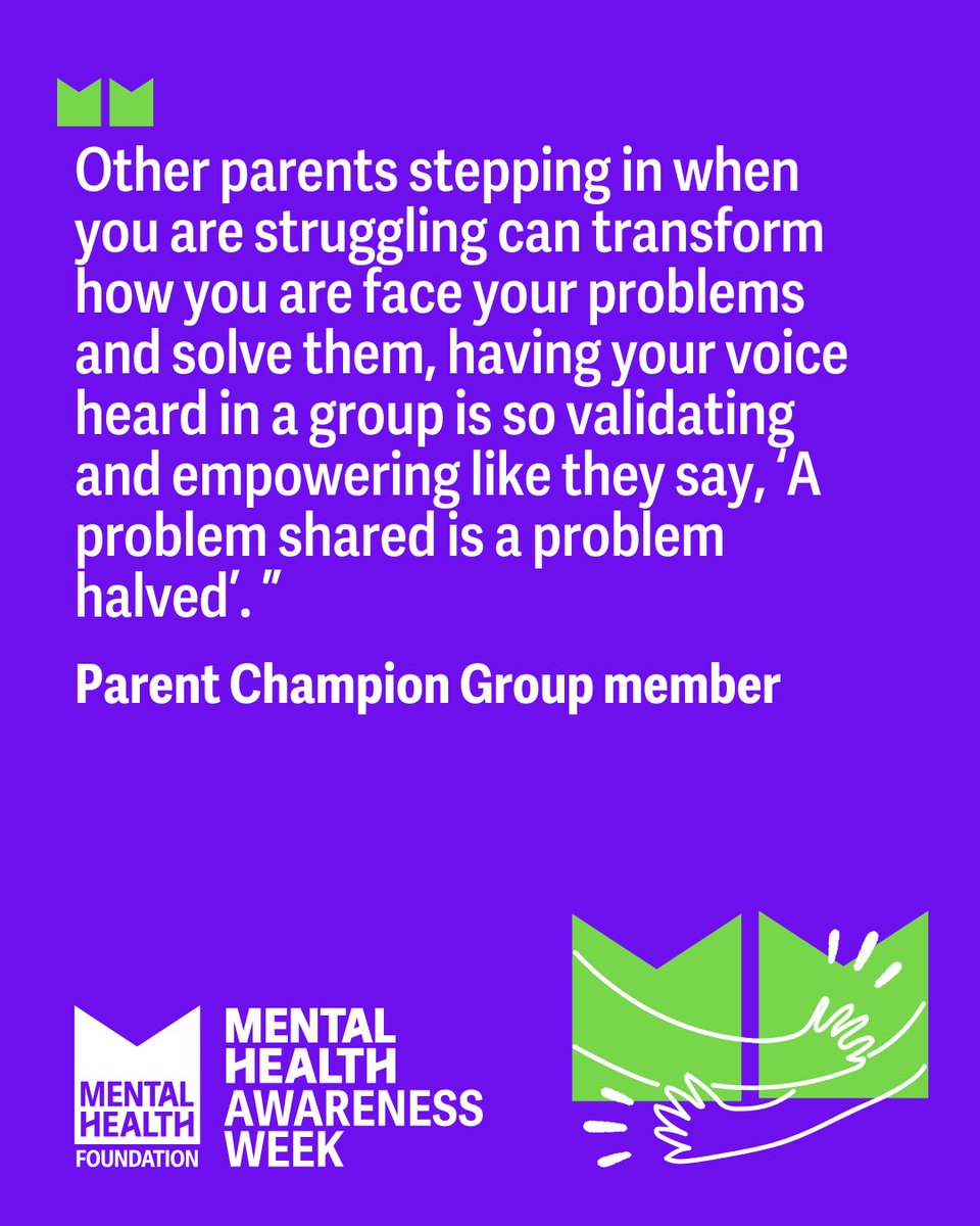 Community plays a vital role in protecting parents’ mental health and wellbeing.

Connecting with other parents can provide a unique sense of understanding and belonging. 💜

Find out how community can support the mental health of parents, and where to find support: