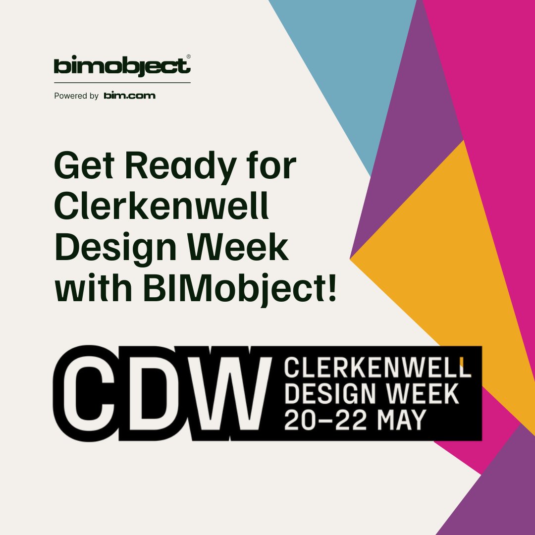 Explore BIMobject’s standout brands at Clerkenwell Design Week! Clerkenwell Design Week is just around the corner — the ultimate celebration of design, creativity, and innovation. Click the link and browse our exclusive digital brochure!

🔗 bit.ly/3EXowPX