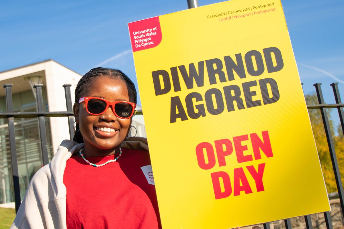 Our #USWOpenDay is more than a visit — it’s a vibe🎉

🗺️Come and explore
👋Meet the people who will support you throughout your student journey
👀Start imagining your future

🗓️Saturday 14 June 
💻orlo.uk/WUrJh