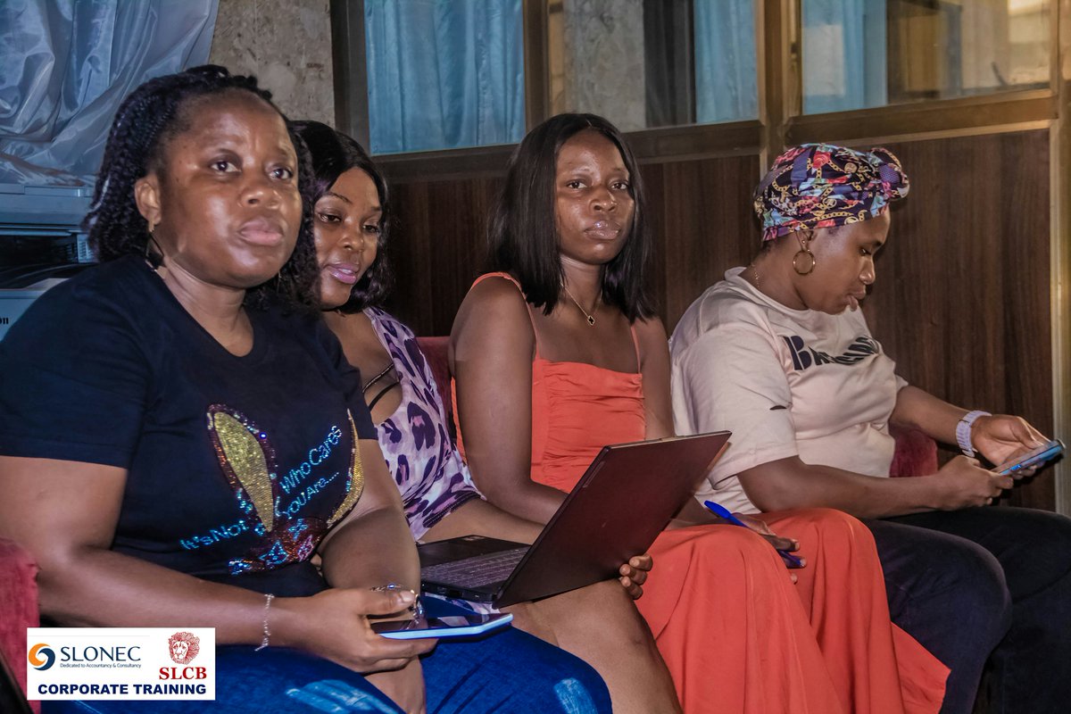 Slonecltd's tweet photo. SLONEC held a Corporate Training for Sierra Leone Commercial Bank on Ethical Conduct and Hygiene Management 🧼🧹, on 10th May 2025 📅. The focus was on integrity and professionalism 🌟. We applaud SLCB's commitment to staff development 👏 and are proud to partner with them 🤝. https://t.co/NHZELJTtMh