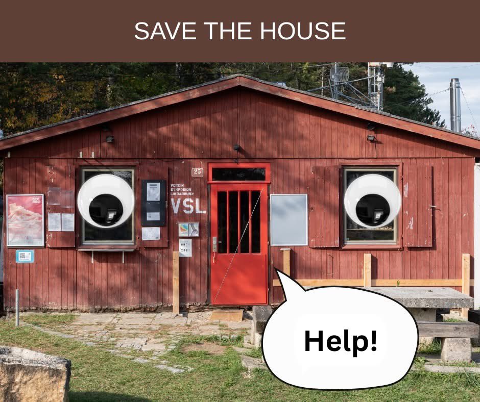 Das Symposium Lindabrunn benötigt Hilfe! Rund 15.000 € werden gebraucht – für Holz, Dachelemente und alles, was es braucht, damit das Haus weiterhin ein einladender Ort für Begegnung sein kann.

👉 Damit das gelingt, brauchen wir deine Unterstützung.
🔗 startnext.com/vsl-save-the-h…