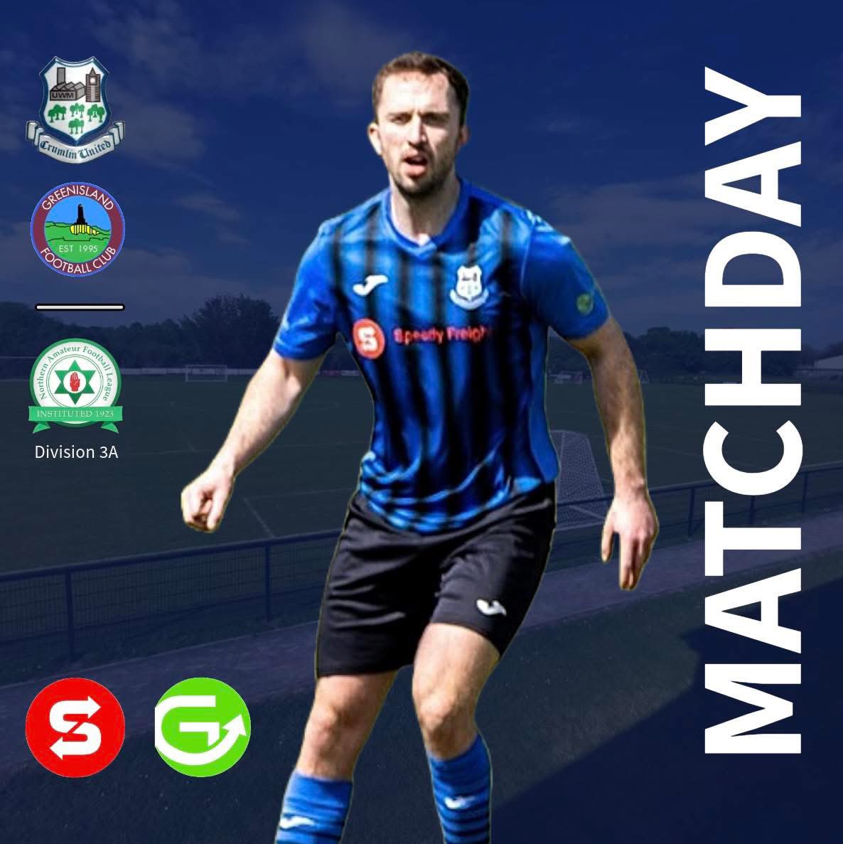 ⚫️ MATCHDAY 🔵

🆚 Greenisland FC
🕖 7pm
🏆 NAFL Div 3A
🏟️ Glenkeen Avenue
