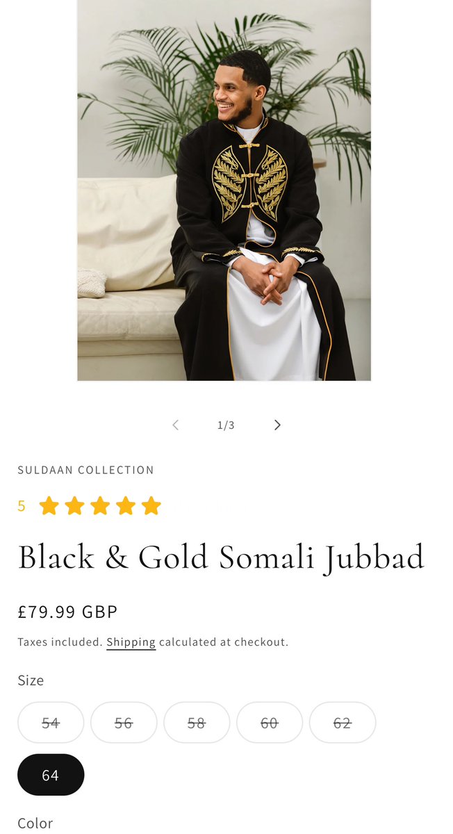 21stSultan's tweet image. SIZES 54-62 SOLD OUT❌
VERY SMALL AMOUNT OF 64’s AVAILABLE
SECURE YOUR SOMALI JUBBAD BEFORE IT’S GONE🇸🇴👑🔥