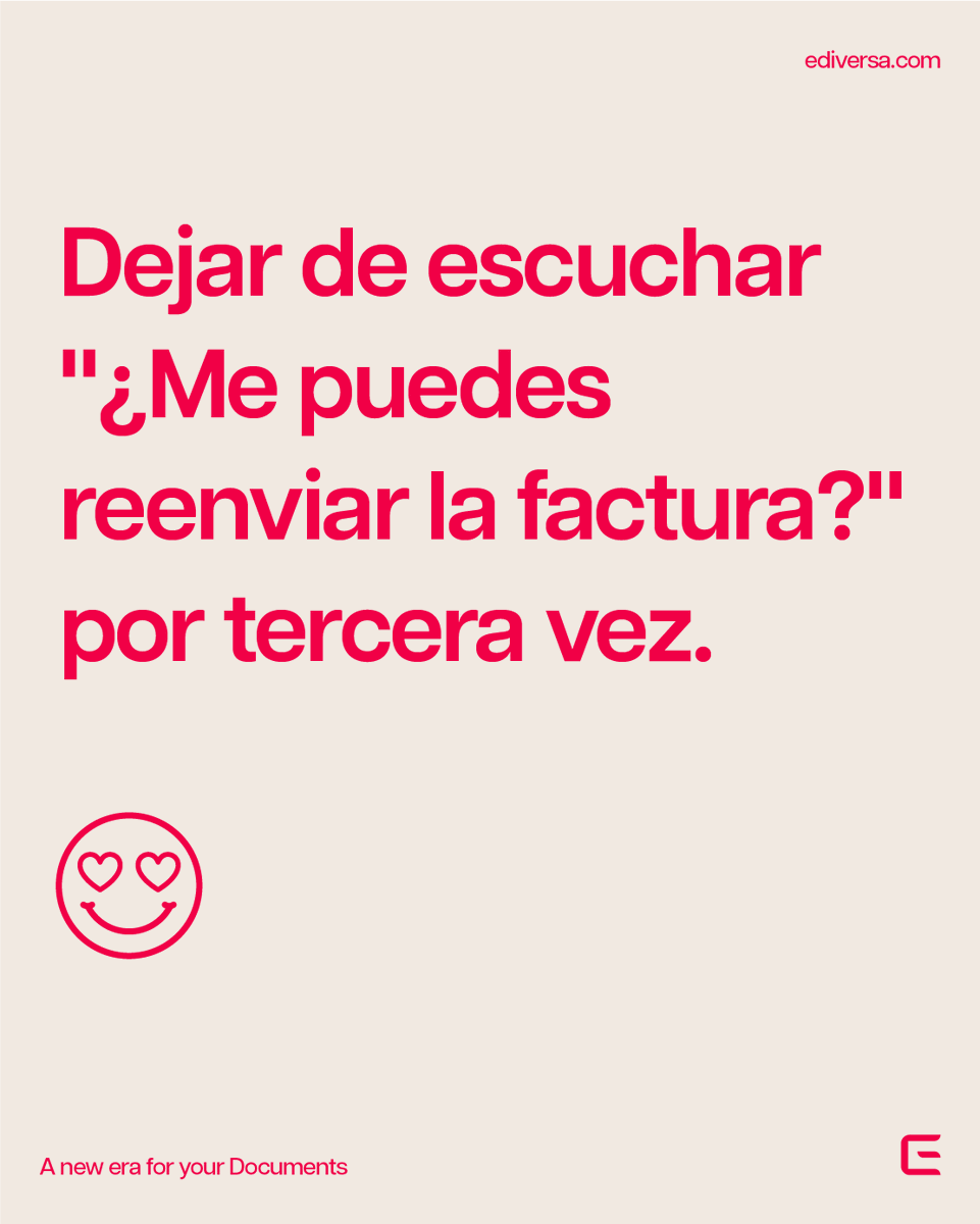 eDiversa_es's tweet photo. Puede que la Factura Electrónica no te cambie la vida entera… pero sí te va a dar tiempo, orden y tranquilidad para hacer estas 5 cosas que antes ni soñabas. Desliza y descúbrelas ✨ 👇

#FacturaElectrónica #TransformacionDigital #Ediversa https://t.co/g1ZO5iideV