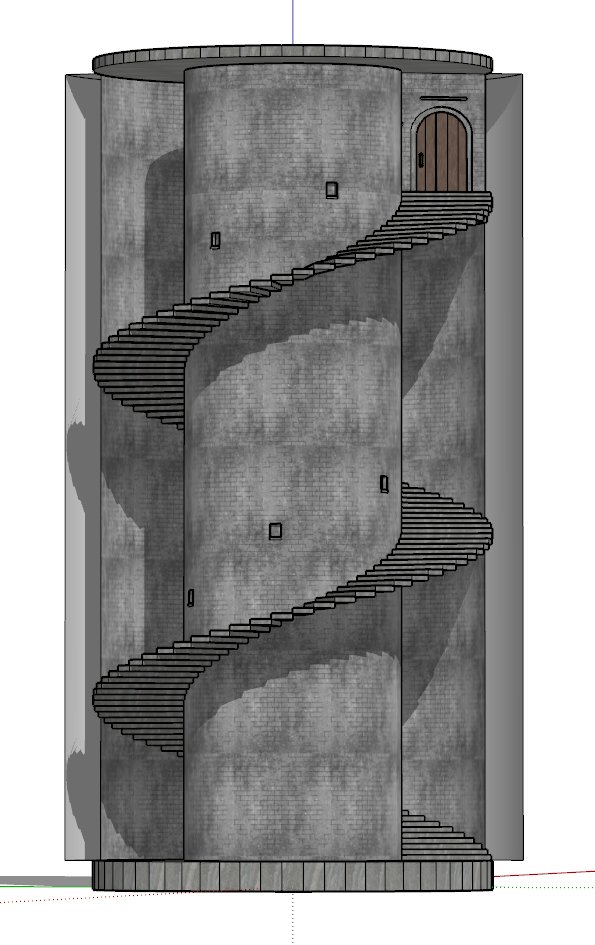 무료 스케치업 - 중세 탑 내부 나선형 계단
postype.com/@gbgbgb23/post…

중세 분위기의 나선형 계단 스케치업입니다!
상업적 이용 가능!