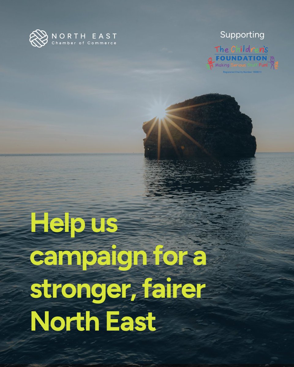 Our Q2 #neccQES is now OPEN and we need your voice!

 Share your business insights and help shape policy that reflects the North East’s business landscape.

📣 We’re donating £1 to @TCFcharity for every completed survey!

Take part today 👉 okt.to/vVR5kG