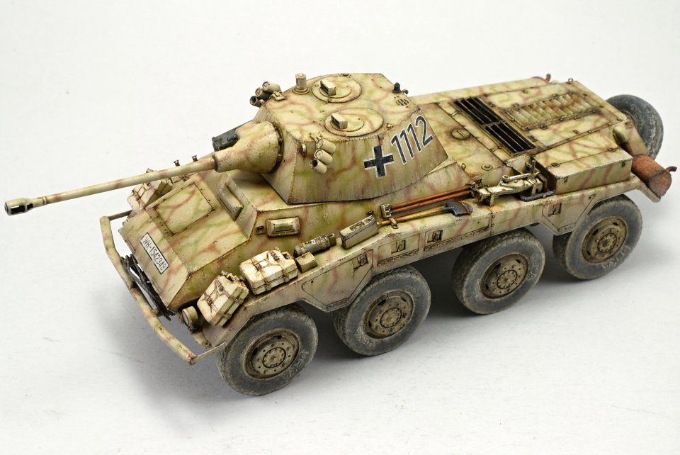 人魚戦車リバン アフロver.クリア成型内部オレンジ塗装