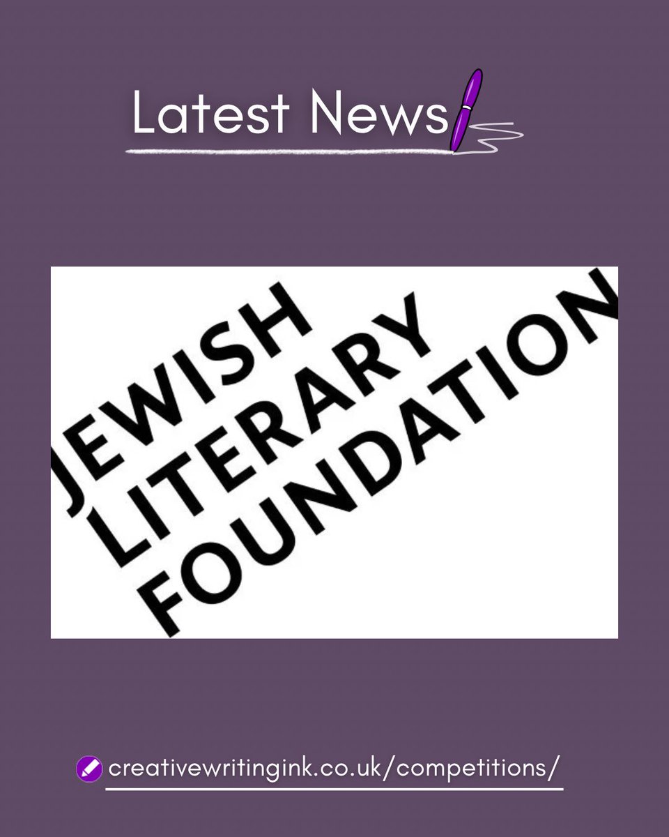 Creative Writing Ink (@writingink) on Twitter photo Calling all emerging writers! The Genesis JLF Emerging Writers Programme is open for applications.
Deadline: 30th June 2025. Apply now. Full details <a href="/jlfbookweek/">Jewish Literary Foundation</a> Calling all emerging writers! The Genesis JLF Emerging Writers Programme is open for applications.
Deadline: 30th June 2025. Apply now. Full details <a href="/jlfbookweek/">Jewish Literary Foundation</a>