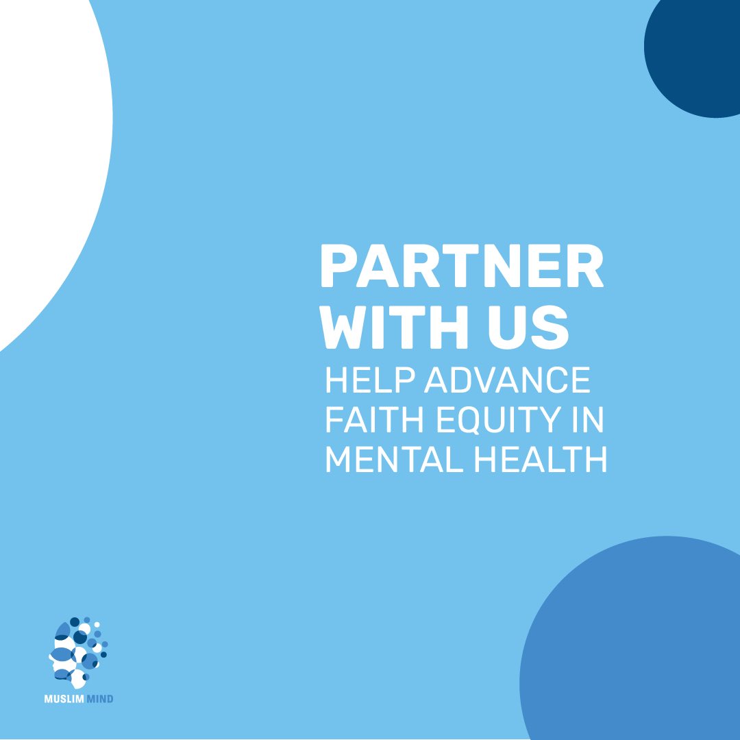 We're not a mental health service.

We’re your strategic partner for making services more #inclusive, more informed, and more relevant to Muslim communities.

Join our platform of 60+ organisations working to embed faith equity in mental health care.

muslimmindcollaborative.co.uk/membership/
