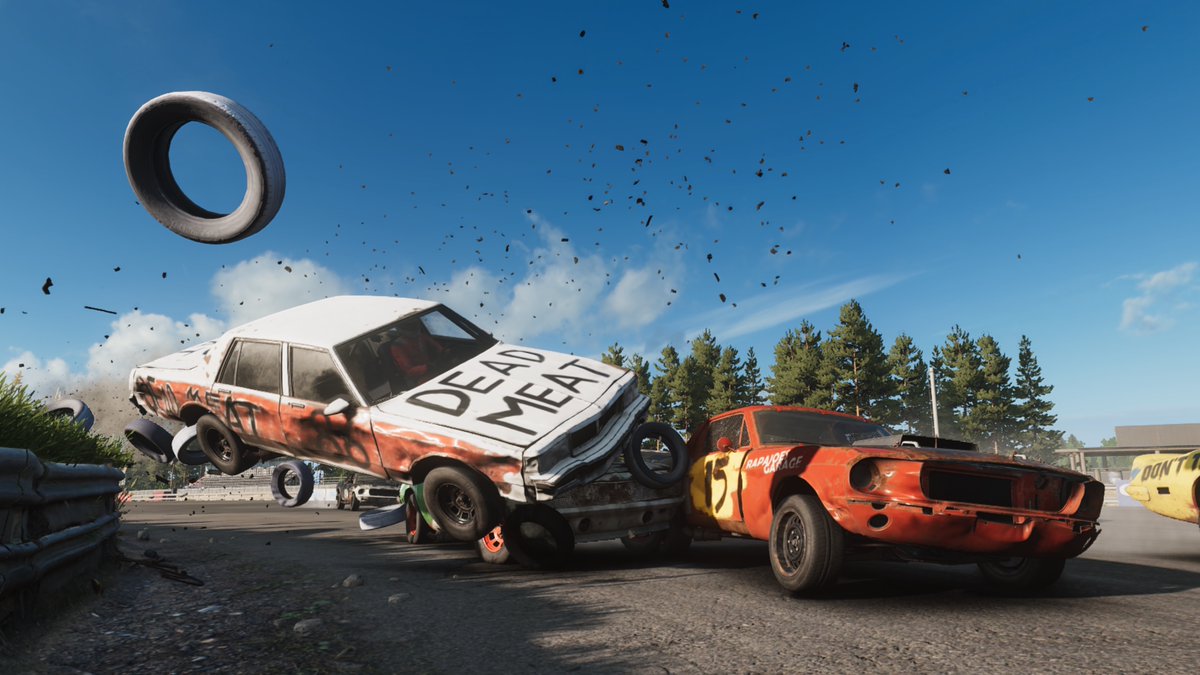 Tim (@allcowtown) on Twitter photo We have NEW tracks & cars in today's Wreckfest 2 Update! As well as tons of improvements! Keep up the fantastic work <a href="/bugbeargames/">BugbearEntertainment</a>!! youtu.be/GS5X2k8sFY0 We have NEW tracks & cars in today's Wreckfest 2 Update! As well as tons of improvements! Keep up the fantastic work <a href="/bugbeargames/">BugbearEntertainment</a>!! youtu.be/GS5X2k8sFY0