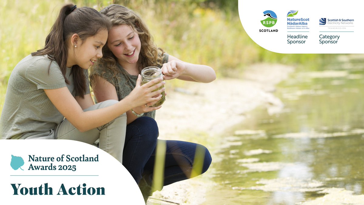 Nature of Scotland Awards (@natureofscot) on Twitter photo Children and young people are the future of conservation, but you can recognise their contribution today! Nominate an inspirational youth group for a #NatureOfScotland award. Deadline 27 May rspb.org.uk/whats-happenin… <a href="/Youth4Seas/">Young Sea Changers Scotland</a> <a href="/ScotWildlife/">Scottish Wildlife Trust</a> <a href="/SSETransmission/">SSEN Transmission</a> Children and young people are the future of conservation, but you can recognise their contribution today! Nominate an inspirational youth group for a #NatureOfScotland award. Deadline 27 May rspb.org.uk/whats-happenin… <a href="/Youth4Seas/">Young Sea Changers Scotland</a> <a href="/ScotWildlife/">Scottish Wildlife Trust</a> <a href="/SSETransmission/">SSEN Transmission</a>