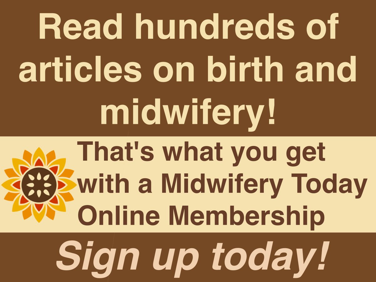Access years’ worth of collected wisdom from midwives all over the world! Sign up for a Midwifery Today Online Membership midwiferytoday.com/product-catego…