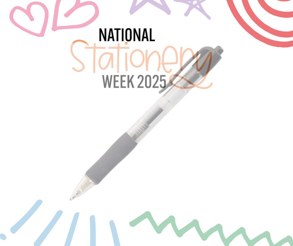 It's #PassionforPens Tuesday as part of #NationalStationeryWeek! ✍️

Don't forget - we have set up a website discount code: NATSTAT25 which gives our customers 10% off all stationery products this week!

Check out our selection of pens: bit.ly/3EmlSms  

#NatStatWeek