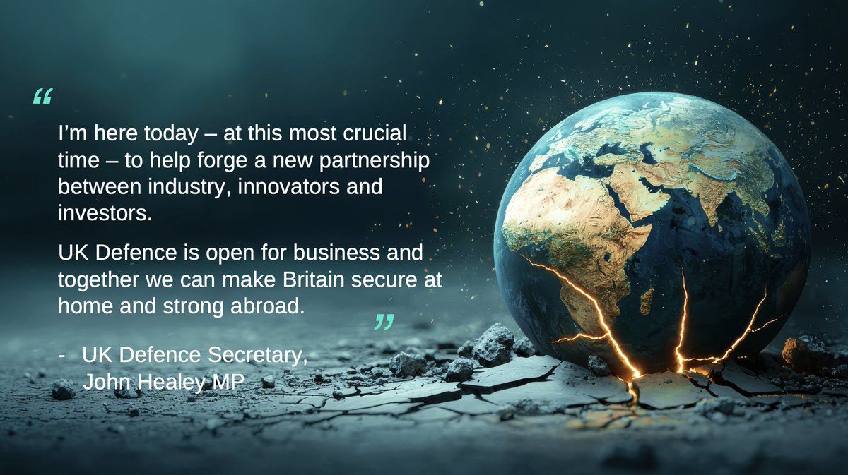 Adarga (@adargaai) on Twitter photo A landmark announcement from <a href="/JohnHealey_MP/">John Healey</a> today at the <a href="/LSEplc/">London Stock Exchange</a> underlines the government’s backing for the defence industry as an engine for national renewal and economic growth. Read about it here: gov.uk/government/new… A landmark announcement from <a href="/JohnHealey_MP/">John Healey</a> today at the <a href="/LSEplc/">London Stock Exchange</a> underlines the government’s backing for the defence industry as an engine for national renewal and economic growth. Read about it here: gov.uk/government/new…
