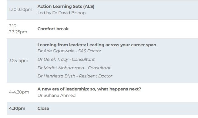 ⚠️ Not long left to book your place ⚠️  
'A New Era of Leadership' <a href="/rcpsychLDN/">rcpsychLDN</a> ,28th May in person. 
A hands on, practical day packed with skills &amp; knowledge.

Includes 
👉how to set boundaries 
👉Doing doable jobs 
👉Action Learning sets- how2solve ur dilemmas

Book below!