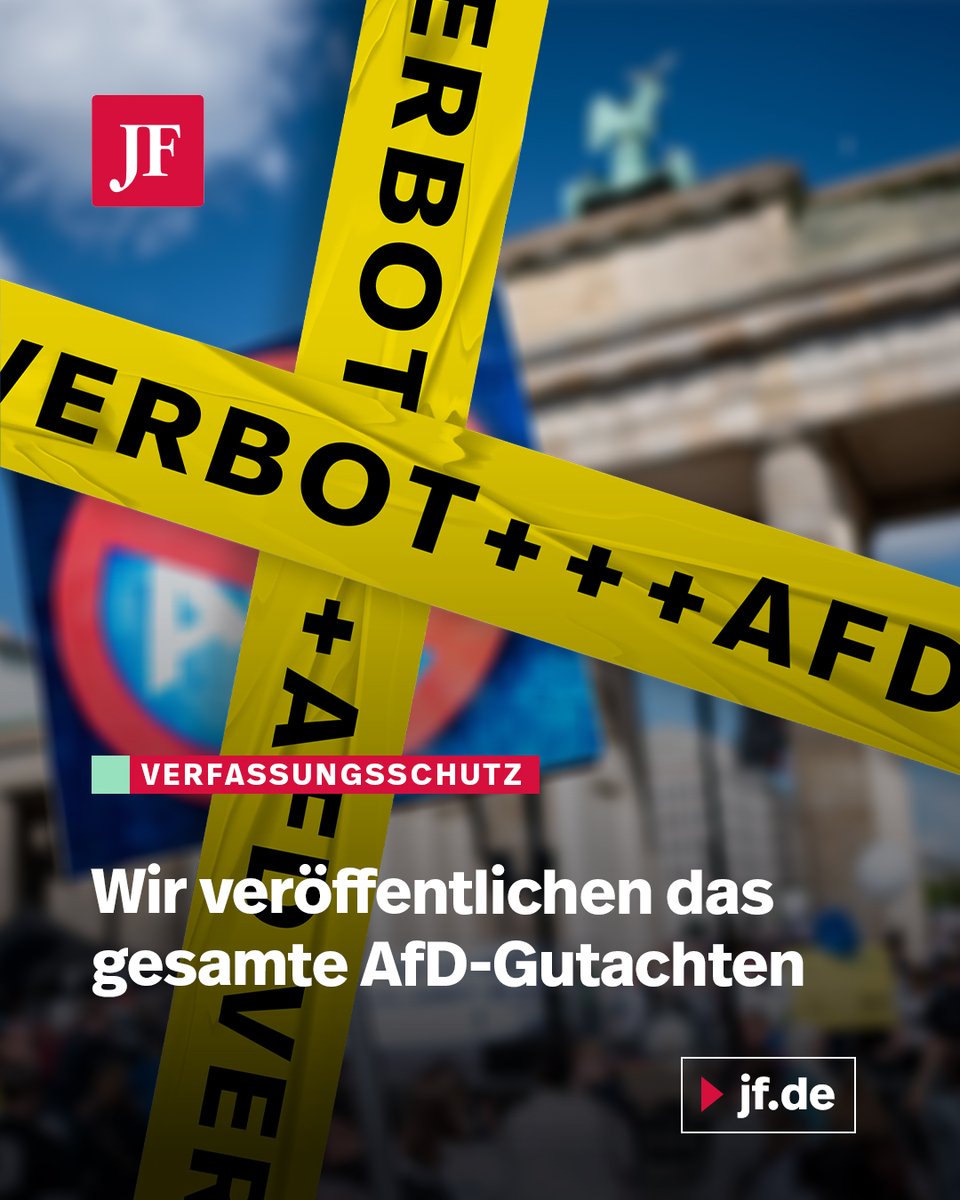 Ganz Deutschland redet über ein Verfassungsschutz-Gutachten zur AfD, das niemand kennt. Der JUNGEN FREIHEIT liegt das ganze, mehr als 1.100 Seiten starke Gutachten vor. Damit sich der Souverän in diesem Land – der Bürger – ein eigenes Bild machen kann, veröffentlichen wir das