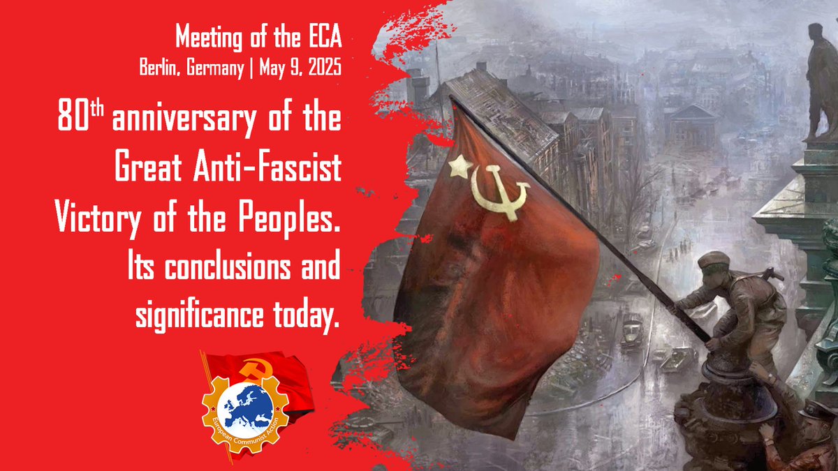 The ECA Parties’ contributions to the conference on '80 Years Since the Great Anti-Fascist Victory of the Peoples: Its Conclusions and Significance Today' are now available on the ECA website.

To read👇:
eurcomact.org/documents/meet…