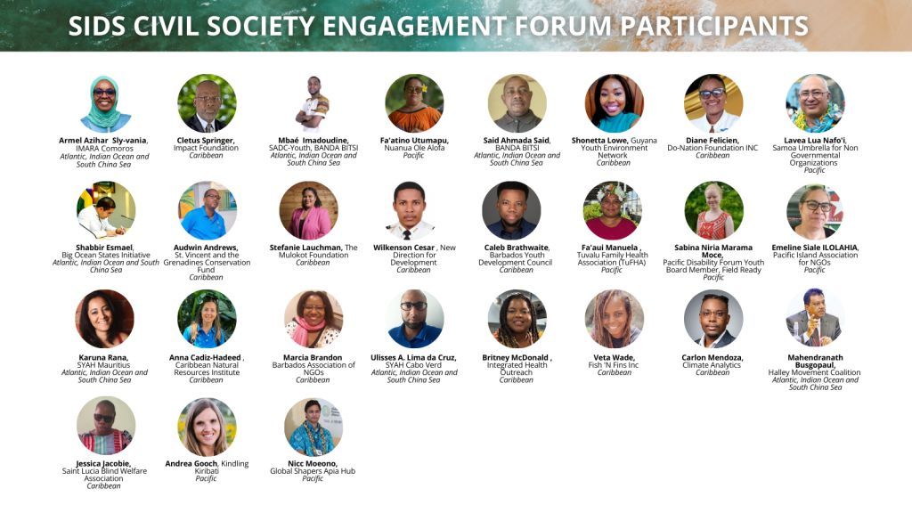 🌴 Watch Day 2 of the SIDS Civil Society Engagement Forum live from NYC! 

Key sessions include: 
✅ ABAS in Action 
✅ Dialogue with Member States 
✅ CSO Recommendations 
📡 Join via UN WebTV: webtv.un.org/en/asset/k1y/k…