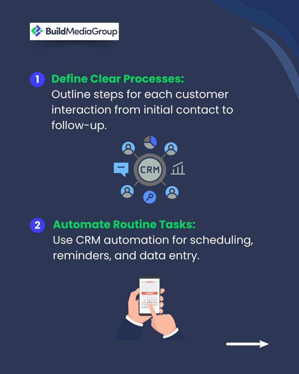 BuildMediaGrp's tweet image. 📈 Transform chaos into clarity! A seamless CRM workflow keeps home service businesses organized and efficient—saving time and improving customer satisfaction. 🚀 
Ready to streamline? We’ve got you covered!
#BMG #CRMWorkflow #HomeServices #BusinessEfficiency #AutomationTools