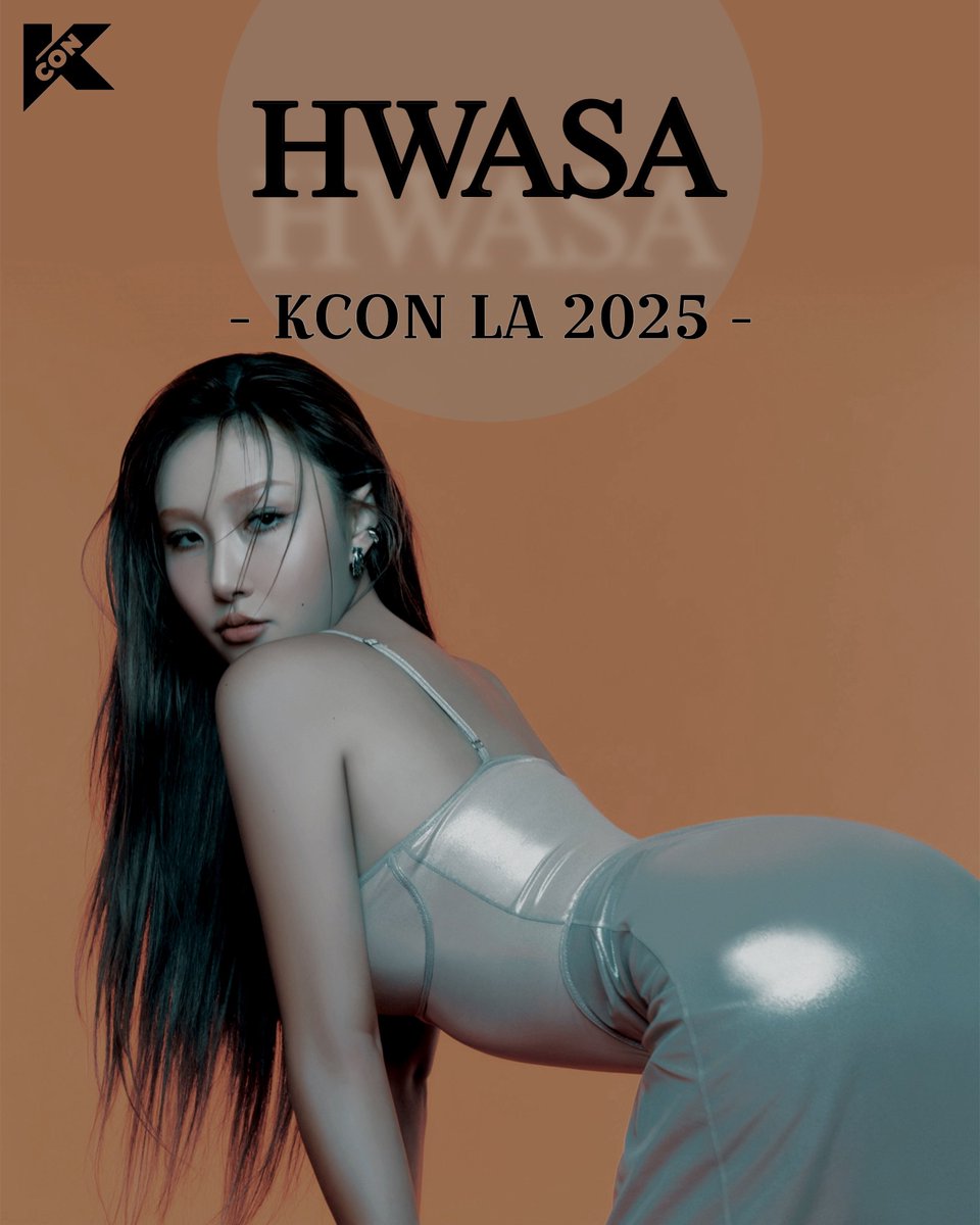 starryhwasa's tweet image. Hwasa will be performing at this year’s KCON in Los Angeles! 💃🏻
~ August 2: Artist Stage
~ August 3: M Countdown Stage
#Hwasa #화사 #KConLa2025 @kconusa