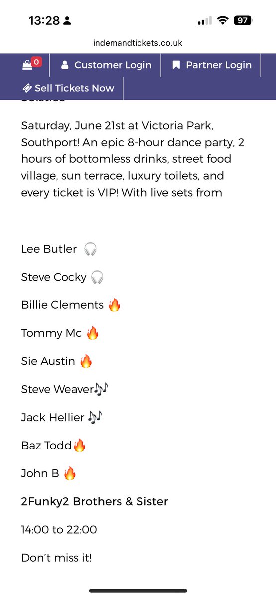 Day off work has been authorised
Get me in that park right now 
<a href="/DjLeeButler/">Lee Butler</a>  <a href="/stevetheweaveid/">Steve the weave</a> <a href="/billiedj/">Billie Clements</a> <a href="/baztodd/">baztodd</a> <a href="/InDemandEvents/">In Demand Events</a>