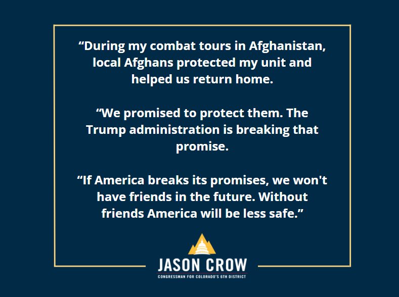 My thoughts on ending Temporary Protected Status for Afghans: