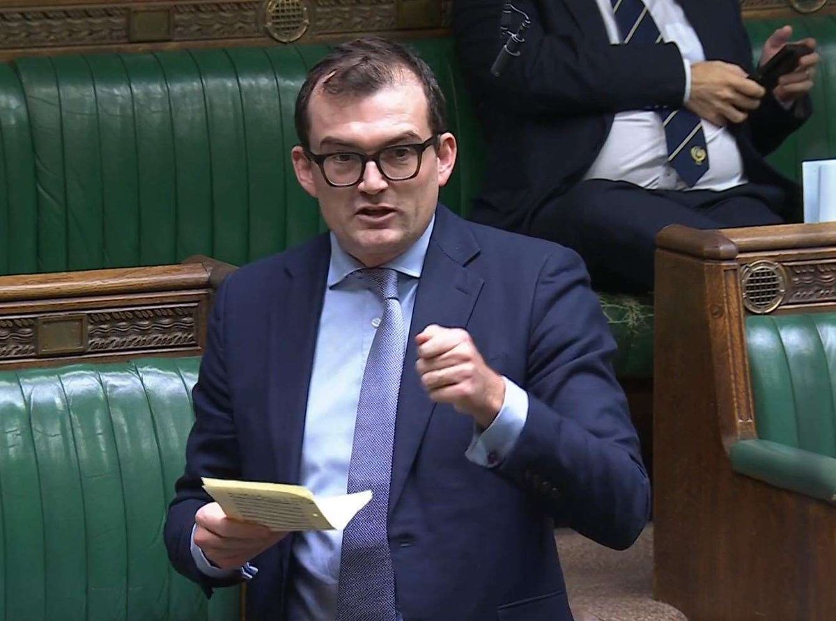 Tory MP Patrick Spencer charged with 2 counts of sexual assault alleged to have taken place in 2023.
In his maiden speech, when newly elected in 2024, he said: "I will restore a sense of moral probity and public spiritedness to our political system". How's that going, Patrick?