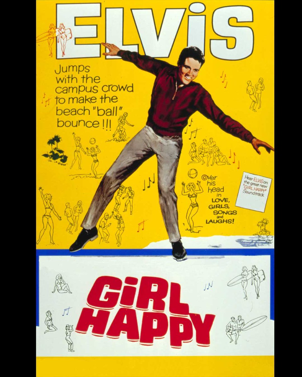 “Girl Happy” won fourth place in the Laurel Awards for Top Musical of 1965.

#ElvisPresley #Icon #GirlHappy #LaurelAwards #TopMusical #1960s #AwardWinning