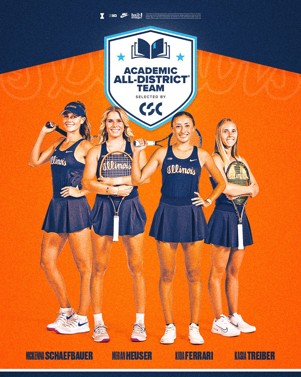 Sending a big congrats to our CSC Academic All-District honorees!