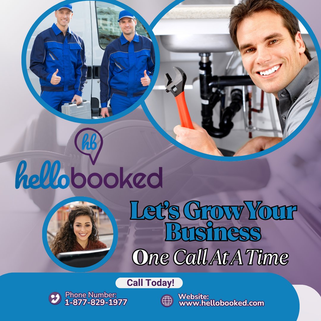 hellobookednow's tweet image. New to HelloBooked? Meet Your 24/7 Business Partner!

Hey Home Service Pros! Tired of juggling calls while you’re in the field? Meet HelloBooked. Your all-in-one back-office team built just for contractors. Sign up by May 31st and get a month FREE!

#HelloBooked #HomeServicePro