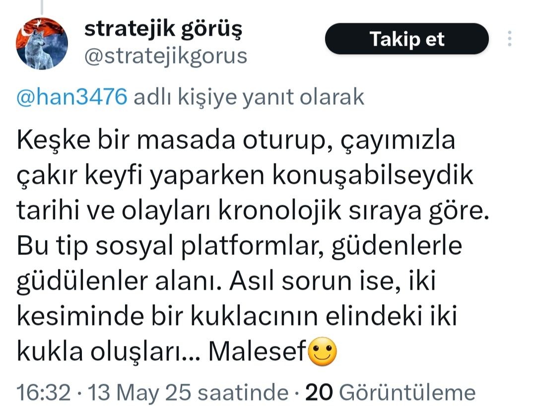 Arkadaş iki kelimeyi yanyana getiremeyip goygoy yaparak ve sıkışınca topuklayarak mı Kemalizmi bitireceksiniz🤣