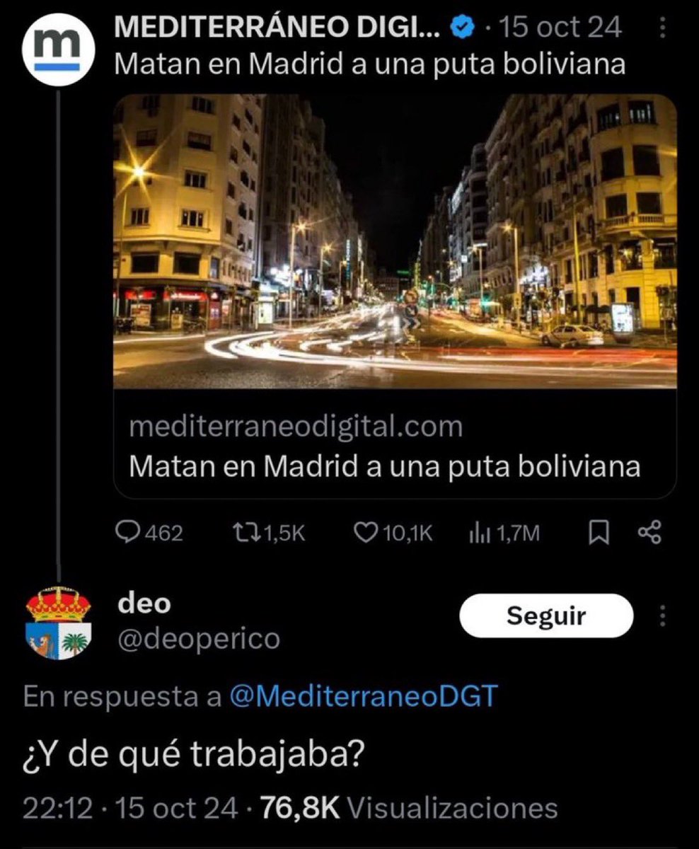 Quiero que los comentarios sea un top capturas en la historia de Twitter 

Os dejo la mía