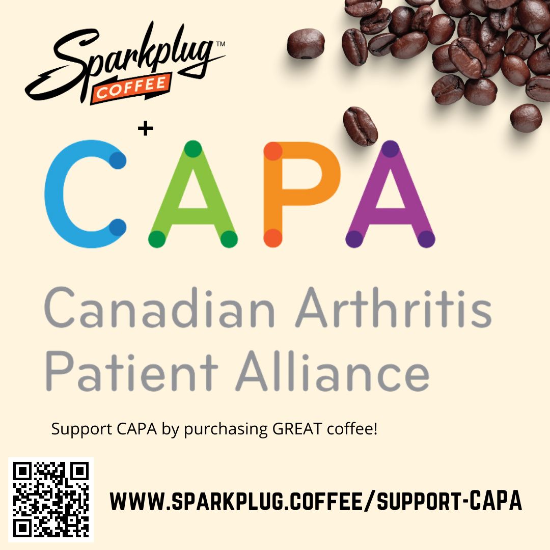 One week left to buy some great coffee for a great cause buff.ly/AP5a0dx 

Our #CoffeeForCAPA fundraiser ends on May 20th because it is World Autoimmune Arthritis Day

Help us better support people living with OA and IA by buying some delicious coffee (and hot chocolate!)