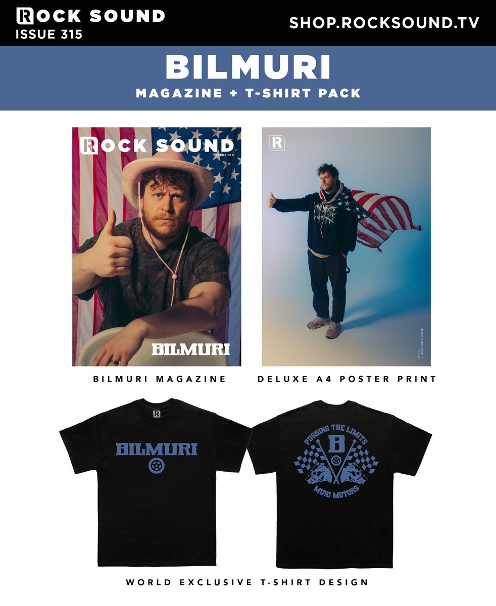 <a href="/BilmuriTweets/">Bilmuri</a> Your Bilmuri cover magazine, poster and t-shirt is available to preorder now at shop.rocksound.tv/products/issue…