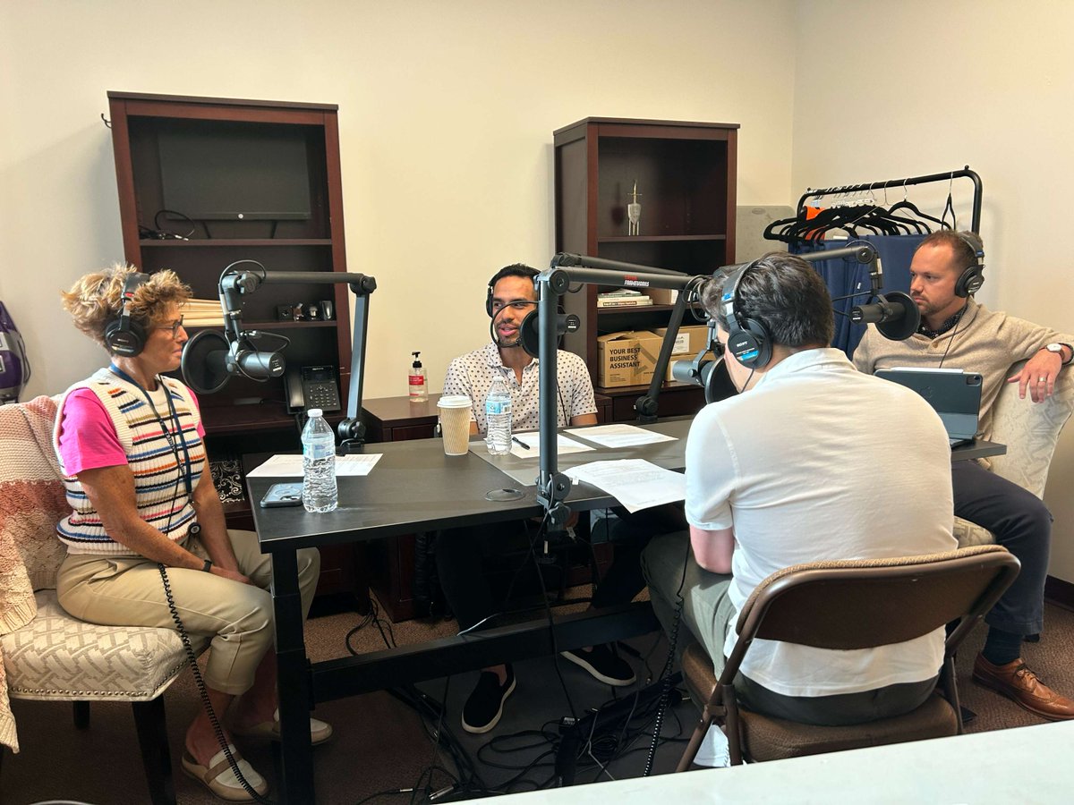 TrinityCCA's tweet image. Have you listened to Episode 8 yet? 🎙️ 

We had Gus Castillo and Frankie Ceglia back on campus to share how their Trinity education equipped them for life beyond the classroom. Now streaming on Spotify, Apple Podcasts, and YouTube! 🎧

#DifferentByDesign #TrinityClassicalAcademy