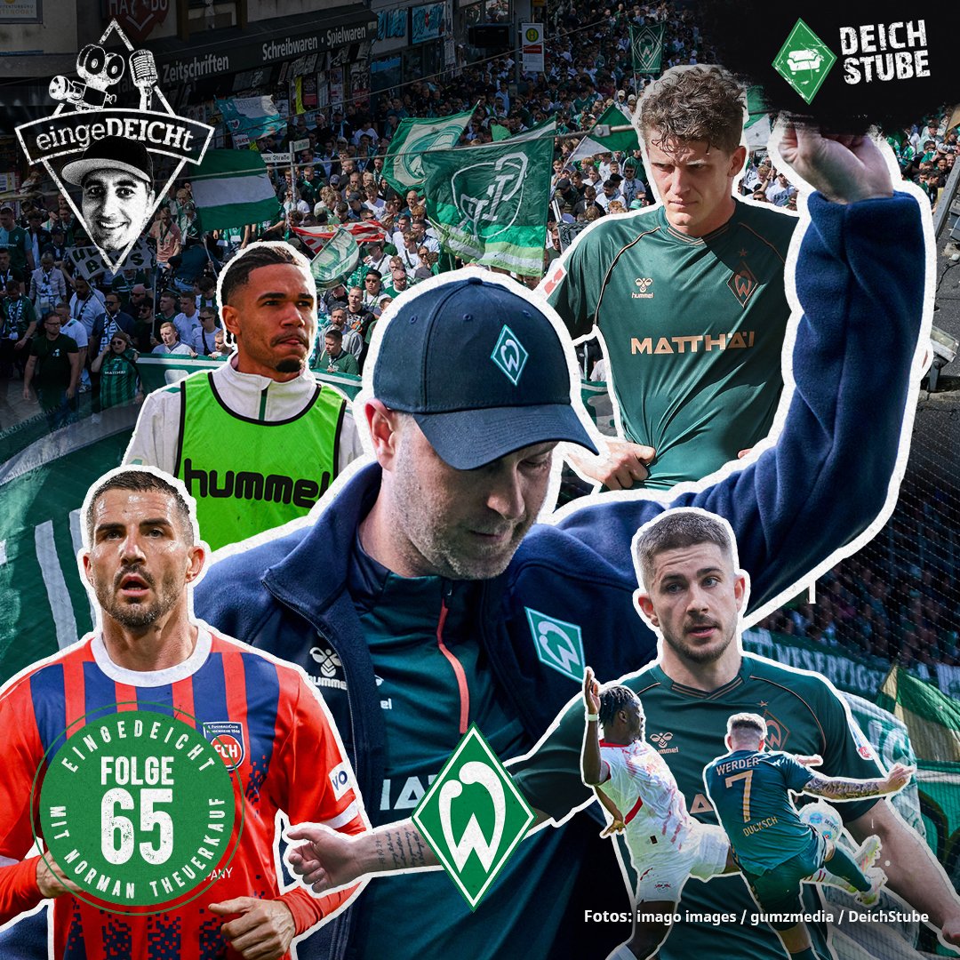 DeichStube (@deichstube) on Twitter photo Europa adé, #Werder-Transfer-Pläne, Trikot-Check und Saison-Finale mit Ex-Bremer Norman #Theuerkauf! Die neue Folge <a href="/eingeDEICHt/">eingeDEICHt - die Werder-Show</a> ist da!
🎬: bit.ly/egd65_YouTube
🎧: spoti.fi/3F7jUGY
#SVWRBL #FCHSVW #eingeDEICHt Europa adé, #Werder-Transfer-Pläne, Trikot-Check und Saison-Finale mit Ex-Bremer Norman #Theuerkauf! Die neue Folge <a href="/eingeDEICHt/">eingeDEICHt - die Werder-Show</a> ist da!
🎬: bit.ly/egd65_YouTube
🎧: spoti.fi/3F7jUGY
#SVWRBL #FCHSVW #eingeDEICHt