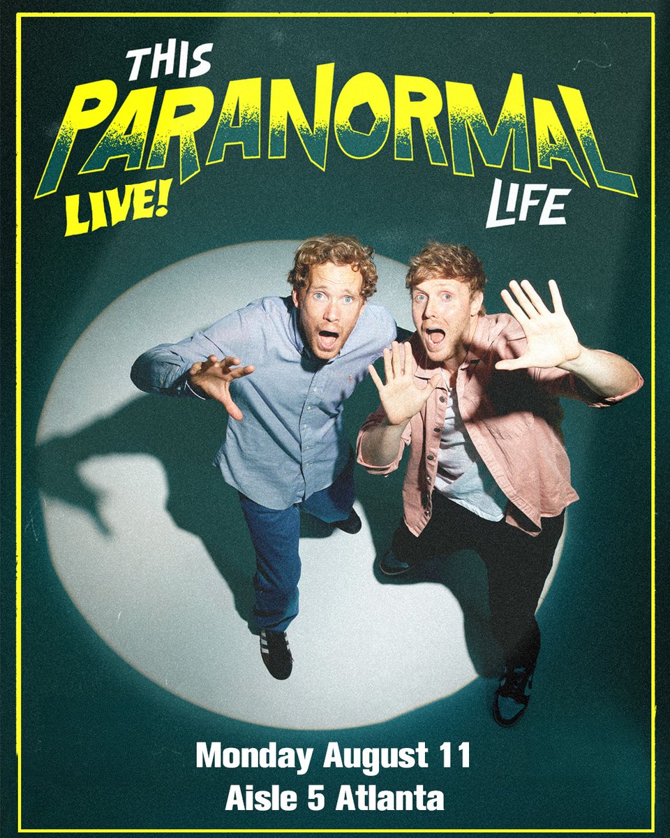 AISLE 5 (@aisle5atl) on Twitter photo New One :: This Paranormal Life podcast live at Aisle 5 on Monday August 11. Tickets on sale now: seetickets.us/thisparanormal…
<a href="/ThisParaLife/">This Paranormal Life</a> <a href="/SpeakeasyPromo/">Speakeasy Promotions</a> New One :: This Paranormal Life podcast live at Aisle 5 on Monday August 11. Tickets on sale now: seetickets.us/thisparanormal…
<a href="/ThisParaLife/">This Paranormal Life</a> <a href="/SpeakeasyPromo/">Speakeasy Promotions</a>