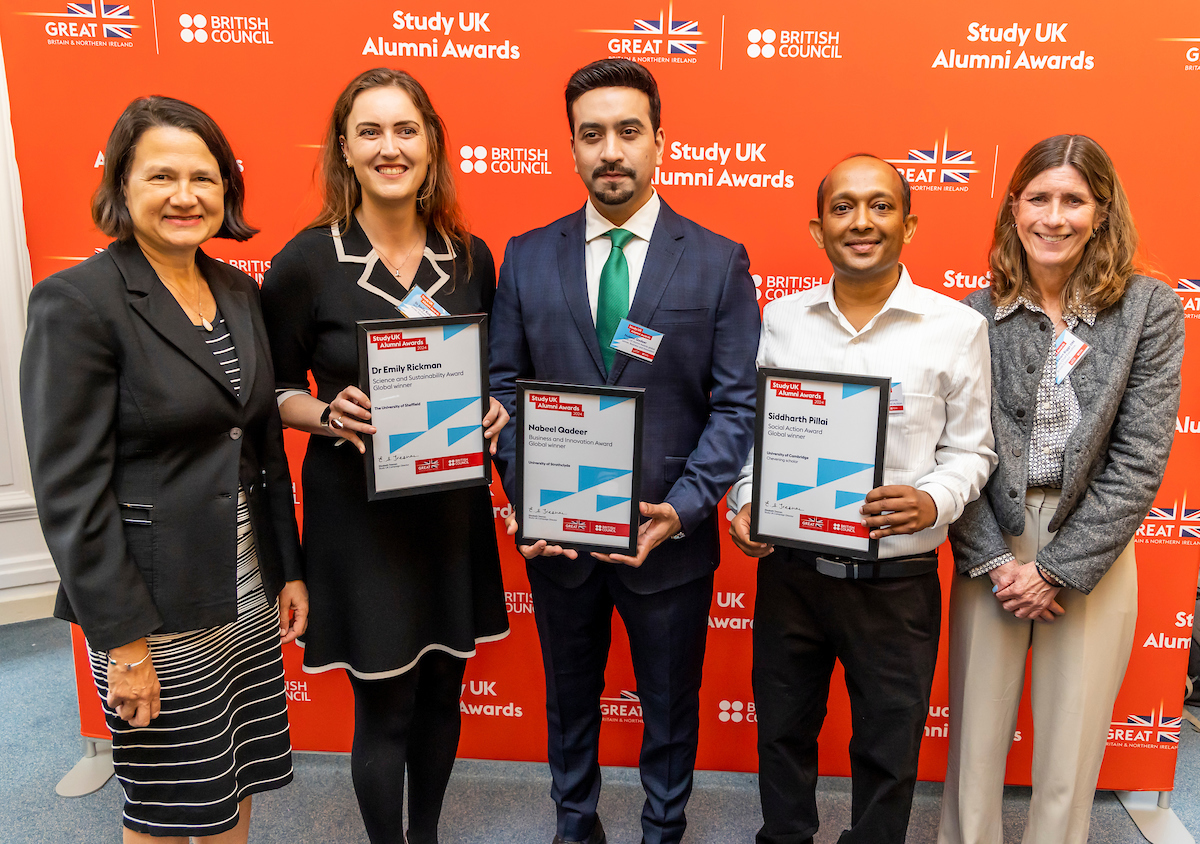 Study UK (@studyukbritish) on Twitter photo Where could your UK education take you? This week our 2024 #StudyUKAlumniAwards Global Winners are back in the UK, meeting each other, visiting their universities and shining a spotlight on their achievements🎓<a href="/saadmzuberi/">Saad Zuberi</a> <a href="/AstroRickman/">Dr. Emily Rickman</a> <a href="/nabeelaq/">Nabeel Qadeer</a> <a href="/GREATBritain/">GREAT Britain and Northern Ireland Campaign</a> <a href="/commschols/">CSC in the UK</a> Where could your UK education take you? This week our 2024 #StudyUKAlumniAwards Global Winners are back in the UK, meeting each other, visiting their universities and shining a spotlight on their achievements🎓<a href="/saadmzuberi/">Saad Zuberi</a> <a href="/AstroRickman/">Dr. Emily Rickman</a> <a href="/nabeelaq/">Nabeel Qadeer</a> <a href="/GREATBritain/">GREAT Britain and Northern Ireland Campaign</a> <a href="/commschols/">CSC in the UK</a>
