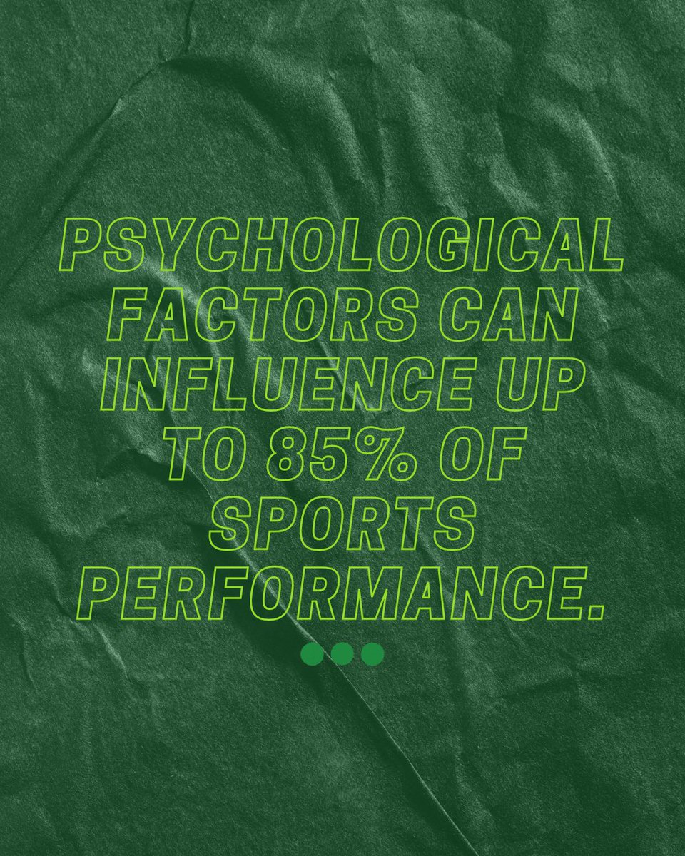Alex Highsmith Family Foundation (@ahighsmithff) on Twitter photo Studies show that psychological factors can account for up to 85% of performance variance in sports. This means your mindset plays a crucial role in how you perform on the field. 
Your game starts in your mind. What's your go-to mental reset? ⬇️ 
#ChampionMindset Studies show that psychological factors can account for up to 85% of performance variance in sports. This means your mindset plays a crucial role in how you perform on the field. 
Your game starts in your mind. What's your go-to mental reset? ⬇️ 
#ChampionMindset
