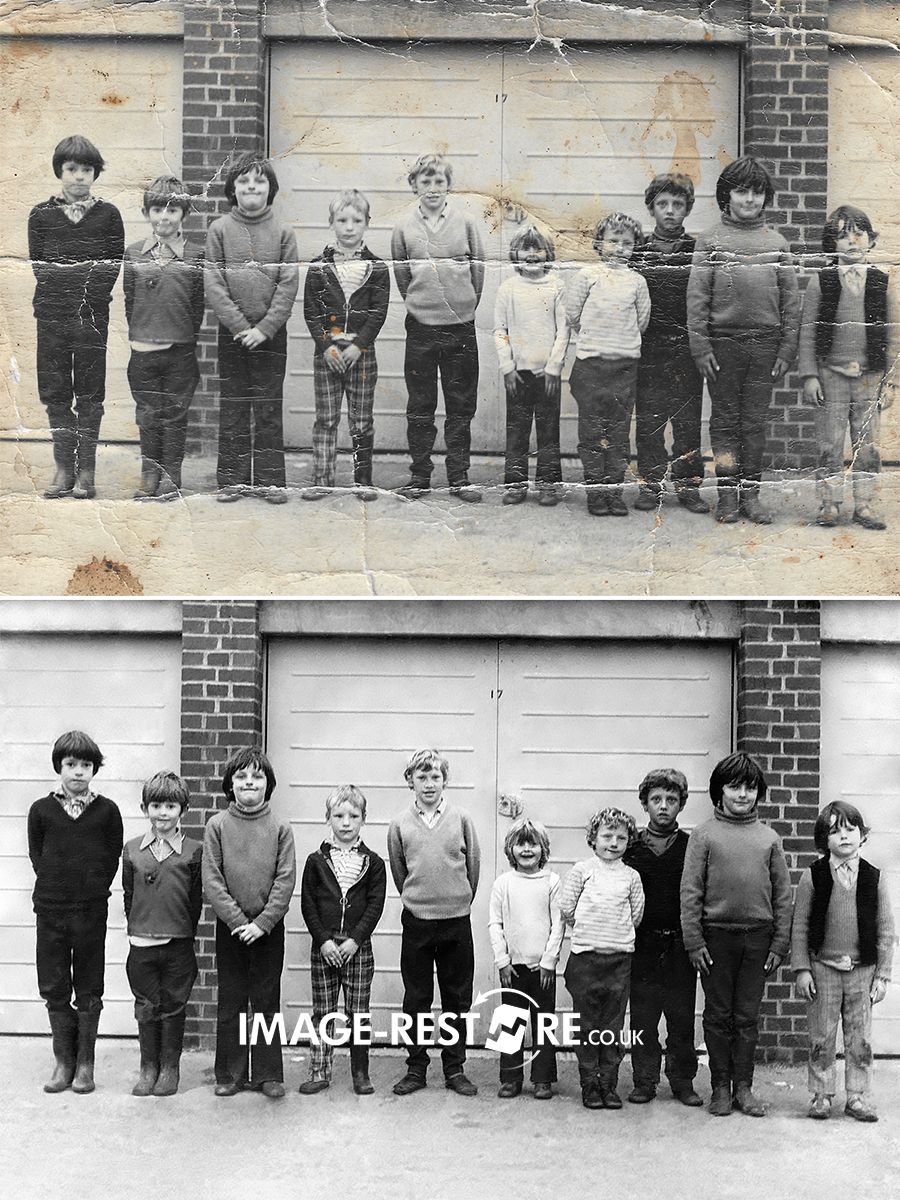 A childhood memory brought back to life! This photo, full of wear and tear, is now restored, preserving the smiles and moments from the past. ✨

Visit image-restore.co.uk to restore your photos today!

#PhotoRestoration #OldPhotos #ChildhoodMemories #VintagePhotos