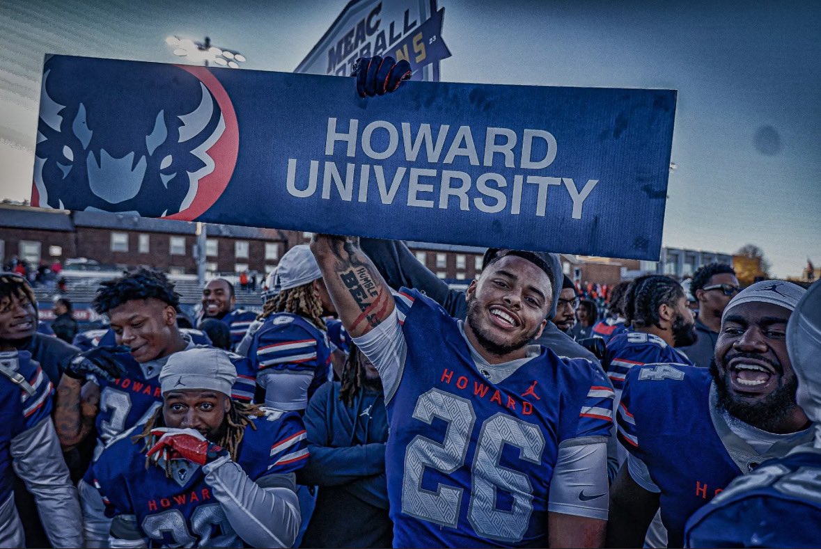 Blessed and honored to be offered by Howard University!!
#gobisons #AGTG 
<a href="/edwinfarmer1974/">Coach E. Farmer</a> <a href="/ArtavisScott/">Artavis Scott</a> <a href="/VanguardFB/">Vanguard High School Football</a> <a href="/Rivals/">Rivals</a>Friedman <a href="/adamgorney/">Adam Gorney</a> <a href="/JohnGarcia_Jr/">John Garcia, Jr.</a> <a href="/AWilliamsUSA/">Anthony Williams</a> @Rivals <a href="/247Sports/">247Sports</a>