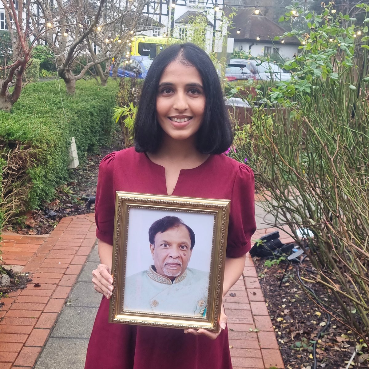 On her 30th birthday, Krishna chose to honour her father in a deeply meaningful way. Instead of letting grief consume her, she turned her sorrow into a force for good, launching a fundraiser in support of St Luke’s Hospice.

Read more: stlukes-hospice.org/about-us/newsl…: