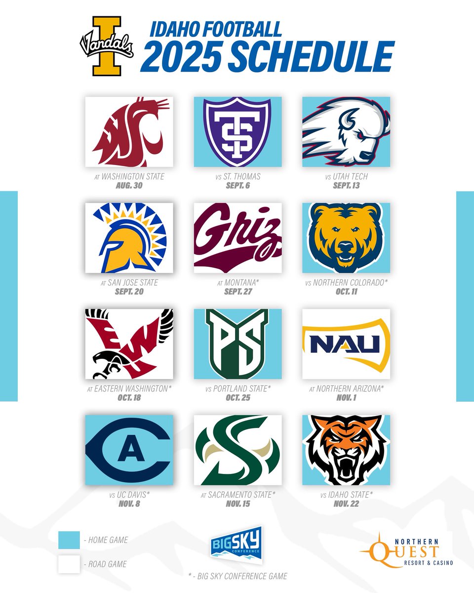 A new era of <a href="/VandalFootball/">Idaho Football</a> begins this fall in Moscow 

#ExperienceElevated