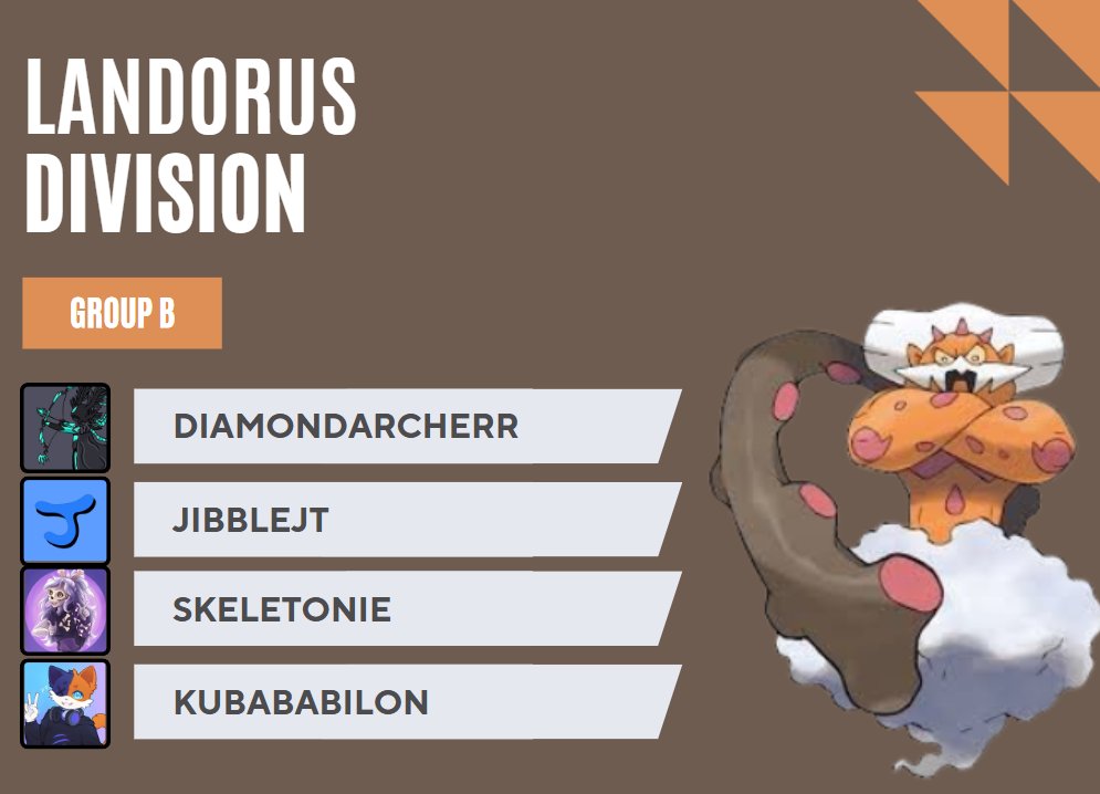 Minecraft x Pokemon Creators Event PokeTour
Group B - Landorus Division