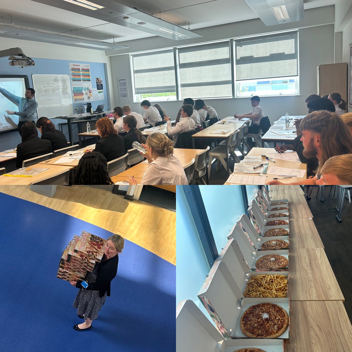 Kay Child (@cohort2025) on Twitter photo Pizza is absolutely deserved this evening for these wonderful scholars! Their first GCSE science exam, followed by S6 and then attending S7 in maths!! Incredibly proud! <a href="/DaniWhe78069663/">Dani Wheeler</a> <a href="/sammyjlynch1/">Samantha Lynch</a> <a href="/AtkoHistory/">Mr. Atkinson</a> Pizza is absolutely deserved this evening for these wonderful scholars! Their first GCSE science exam, followed by S6 and then attending S7 in maths!! Incredibly proud! <a href="/DaniWhe78069663/">Dani Wheeler</a> <a href="/sammyjlynch1/">Samantha Lynch</a> <a href="/AtkoHistory/">Mr. Atkinson</a>