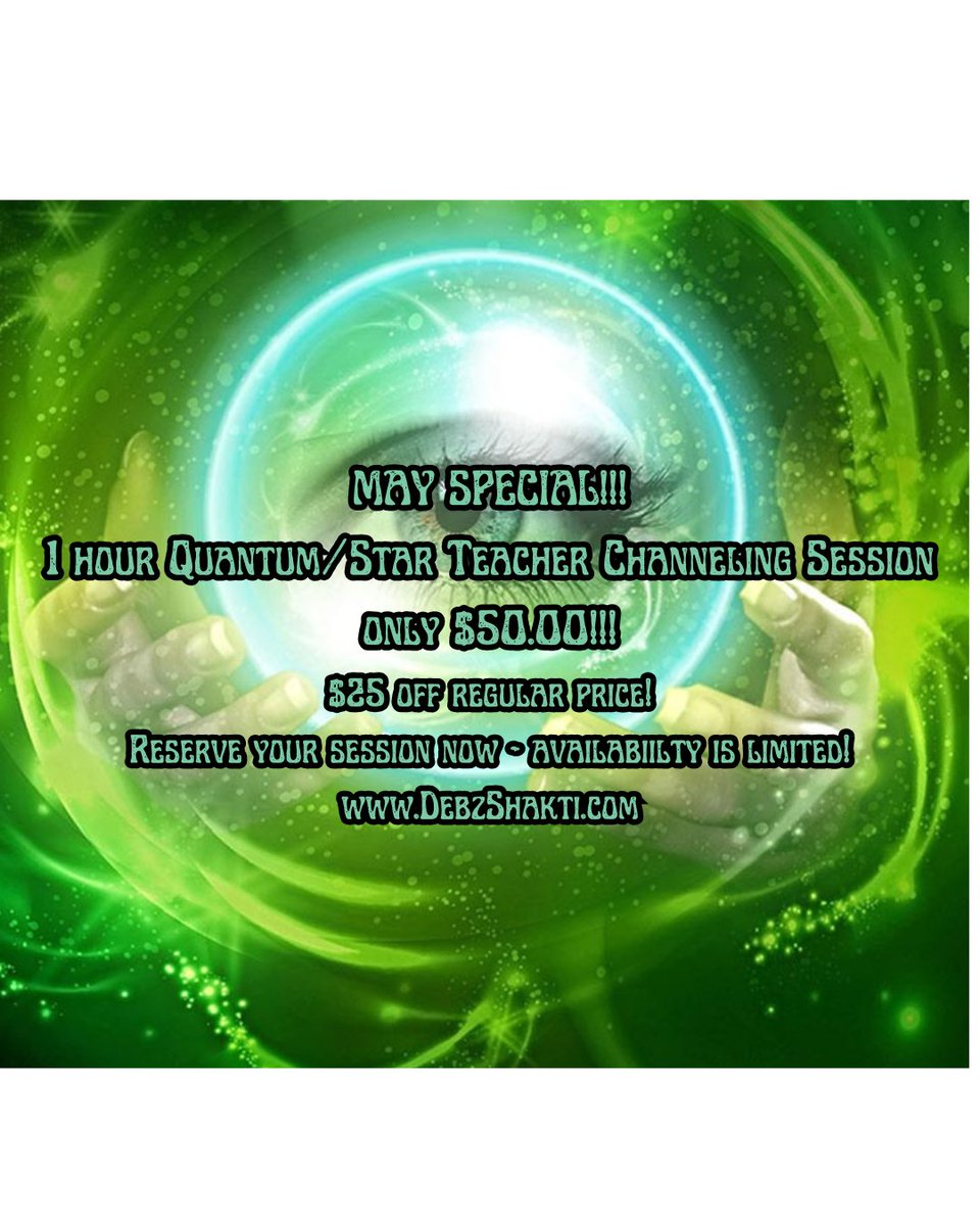 Happy May surprise!  For all of you wanting an affordable, hour-long consultation, this is your chance!  $25 off the usual price - now, through the end of May.  Reserve your appointments for any time in the future, but must be secured by 05/31.  
I can't wait to be of service!