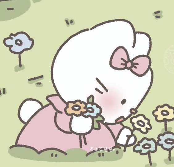 daiIysanrio's tweet photo. me and u picking flowers 🌺 https://t.co/NAWFBScbJs