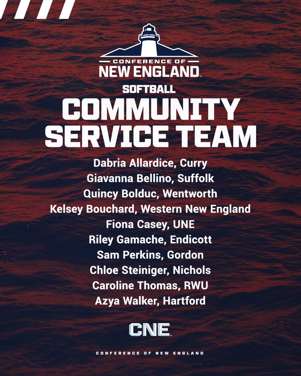 🥎 Your 2025 #CNE Softball Community Service Team!

#LeadAsONE | #ONENewEngland